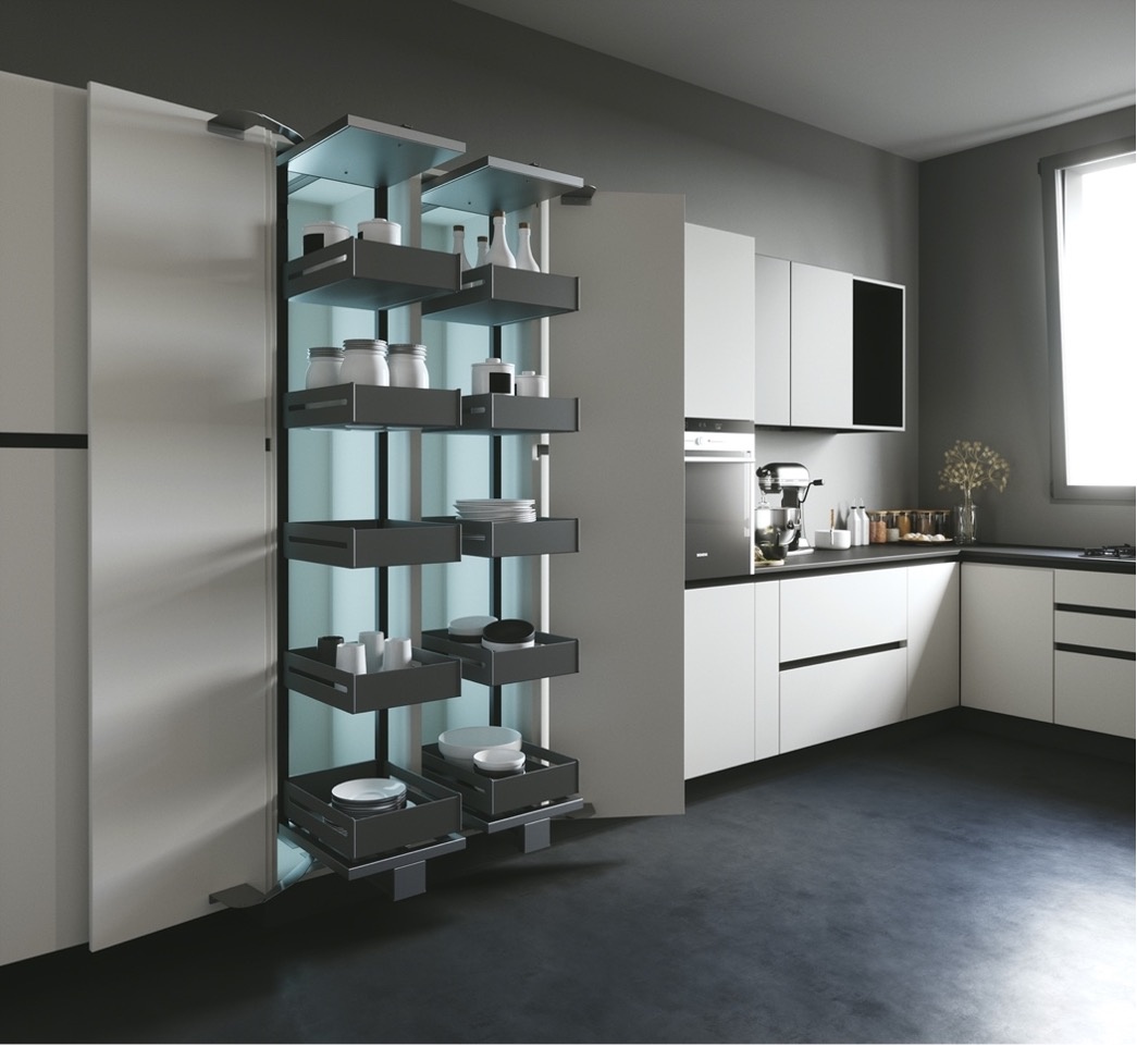 Anthracite Pantry