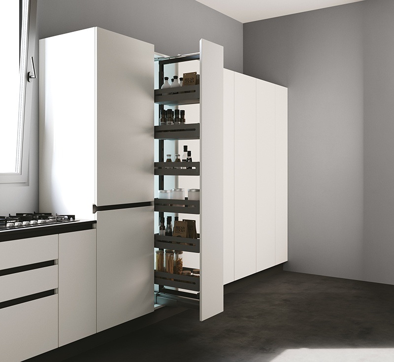 Quadra Tall Pull-out Pantry Unit