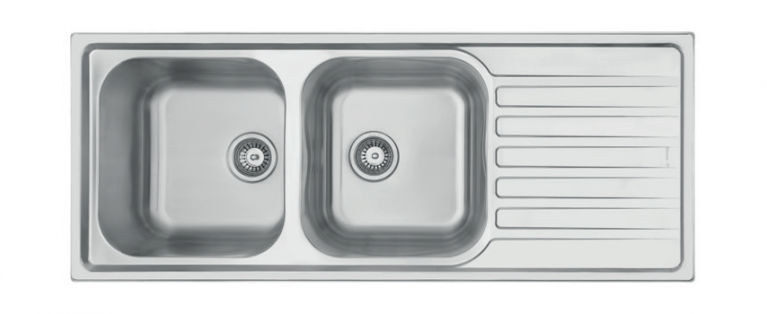 Double Main Bowl with Drainer