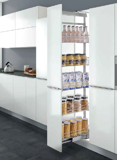 Pull-out Pantry Unit with Soft Close