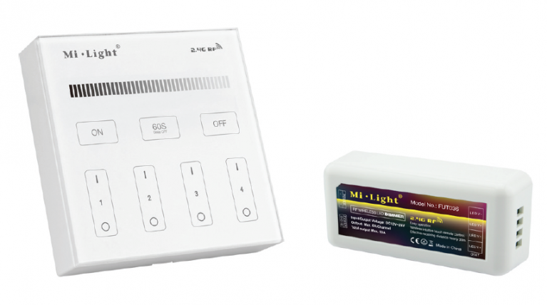 Dimmer Remote Panel & Controller Box