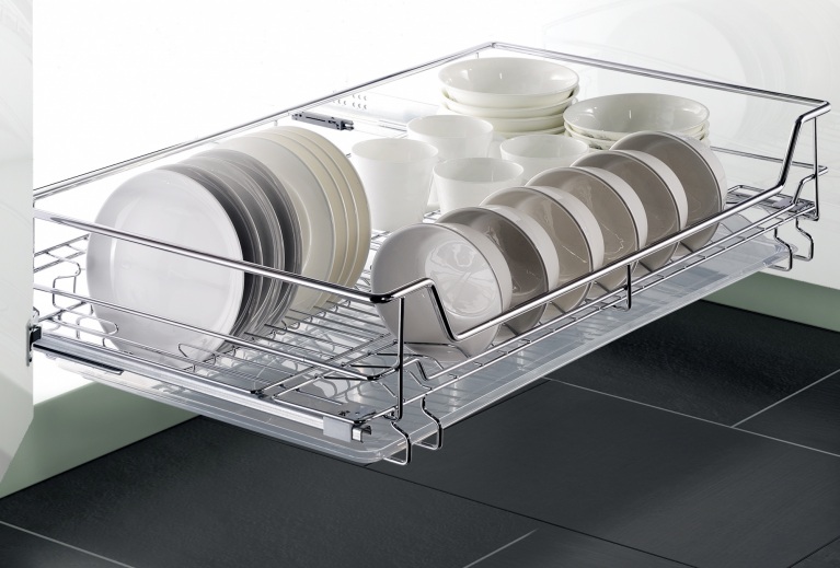 Soft Close Wire Crockery Drawer