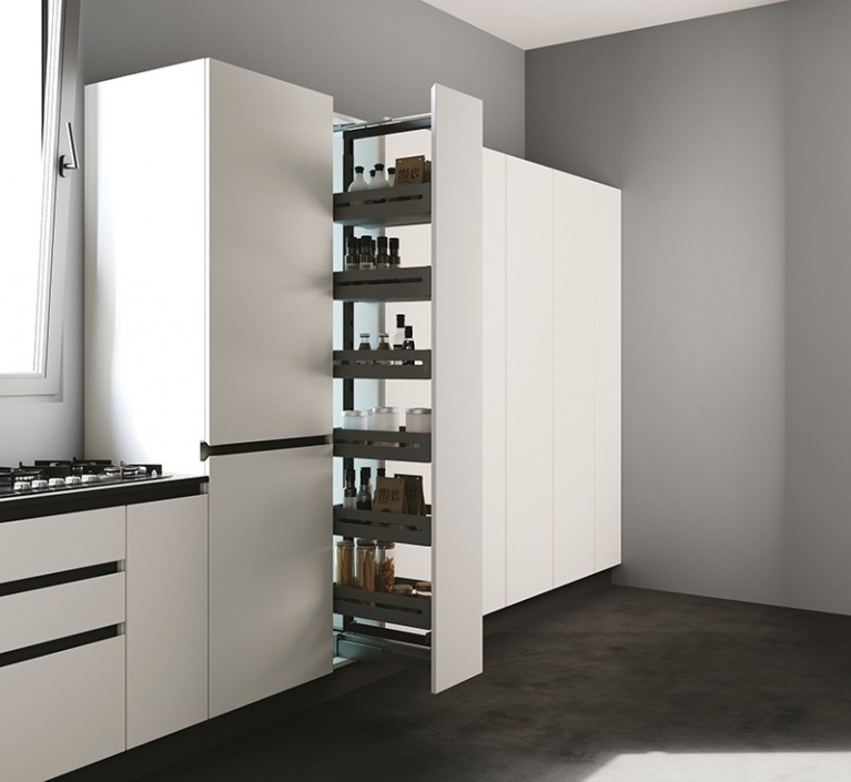 Quadra Tall Pull-out Pantry Unit