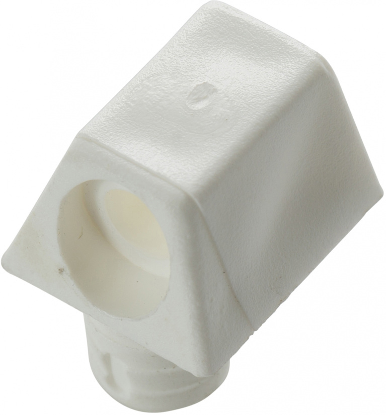 Knock-Down Fitting White Connector