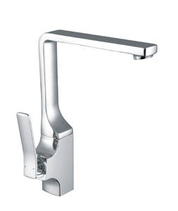 High Rise Square Sink Mixer