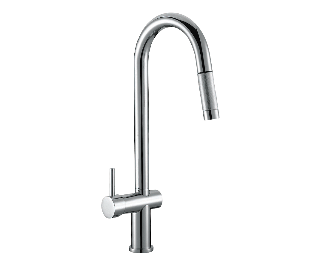 High Rise Goose Neck Pull-out Sink Mixer