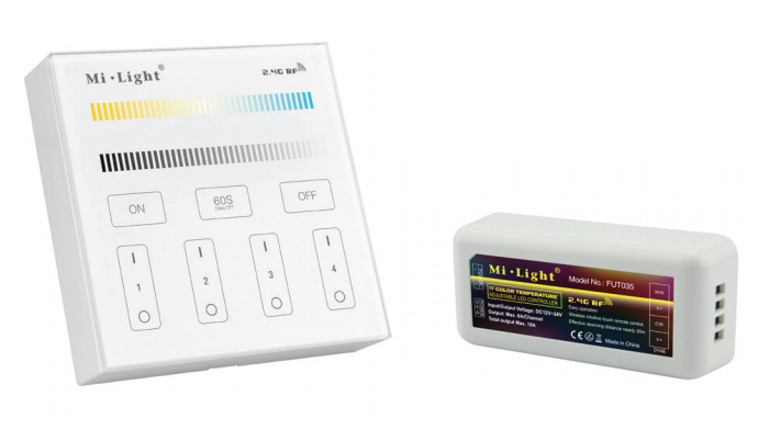 Tuneable Colour Temperature Remote Panel & Controller Box
