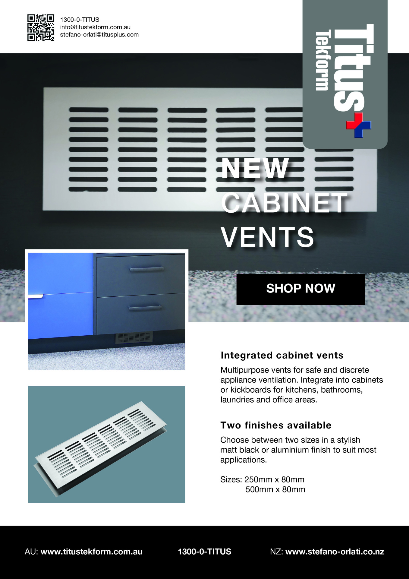 Cabinet Vent Flyer