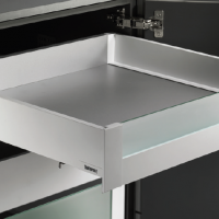 SDWD70 Drawer with Glass Inner Drawer Front
