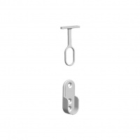 LED Wardrobe Rail Light End Bracket